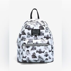 Loungefly Universal Monsters Icons Mini Backpack